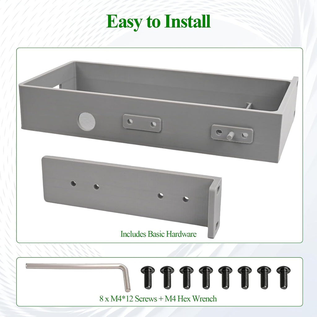 Rack Mount for UniFi Switch Pro Max 16 PoE, 19-Inch Server Rack Shelf, 1U Secure Network Switch Mount with Enhanced Airflow - Image 6