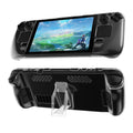 kwmobile Case for Valve Steam Deck Cover - Protective Case with Stand - Shockproof Protective Cover for Handheld Console - Gaming Accessories Transparent by kwmobile