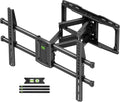 USX MOUNT Full Motion TV Wall Mount for 42-97 Inch TVs up to 150lbs, Swivel and Tilt Wall Mount TV Barcket with Extension, Max VESA 600x400mm & 16" Wood Studs，Fit Most 75 85 86 90 95 inch TVs by USX MOUNT