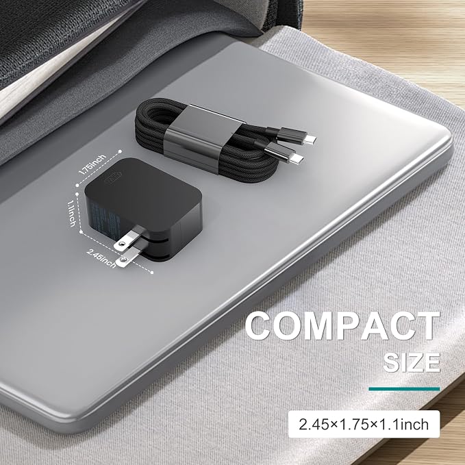 New 65W Surface Charger with Foldable AC Plug, Compatible with Surface Pro Charger 13 11,12,10,9,8,7+,7,6,5,4,3,X, Surface Book3,2,1, Laptop & Tablet, Supporting 44W 36W 24W Charging Needs - Image 7