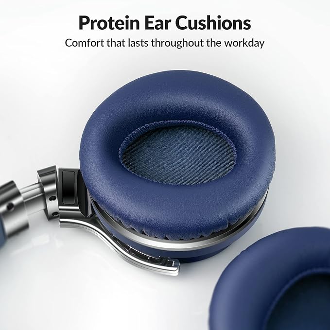 Million Sold 10 Years Classic E7 Active Noise Cancelling Headphones with Upgraded Noise Cancellation, Bluetooth Headphones Wireless with HD Sound Vivid Deep Bass, for Home Office Travel Gift Pcs - Image 4