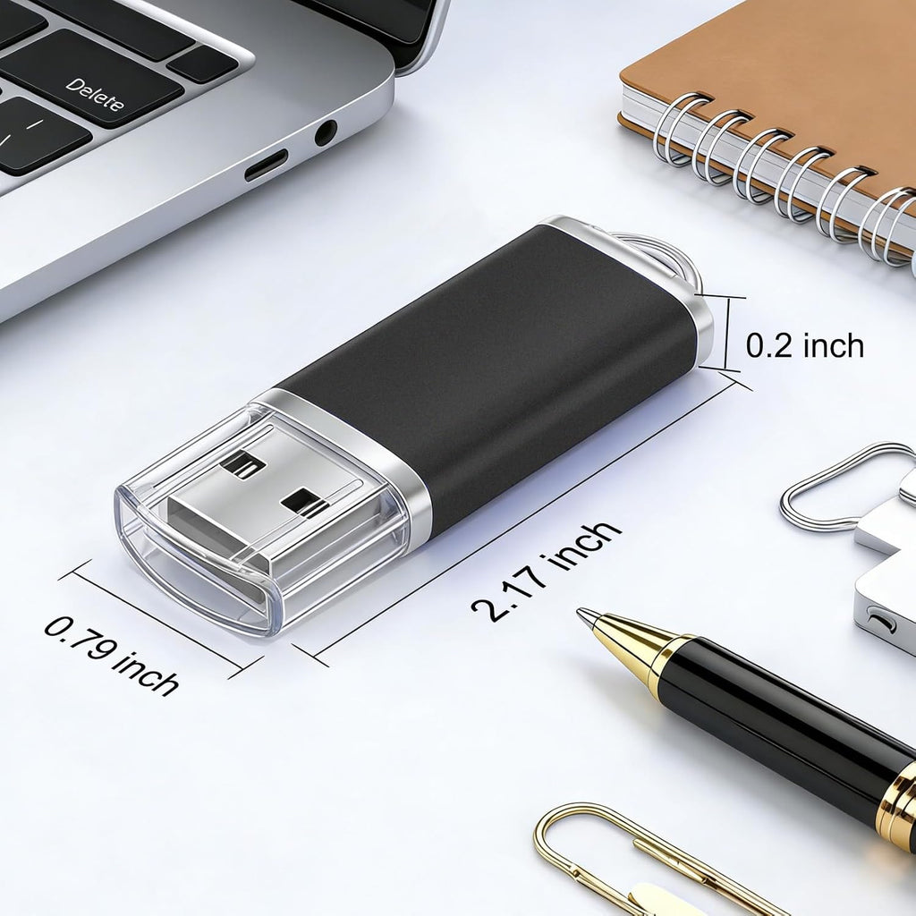 1GB USB Flash Drive 20 Pack Nicepicten Bulk USB Stick 2.0 Thumb Drive Pack - Image 6