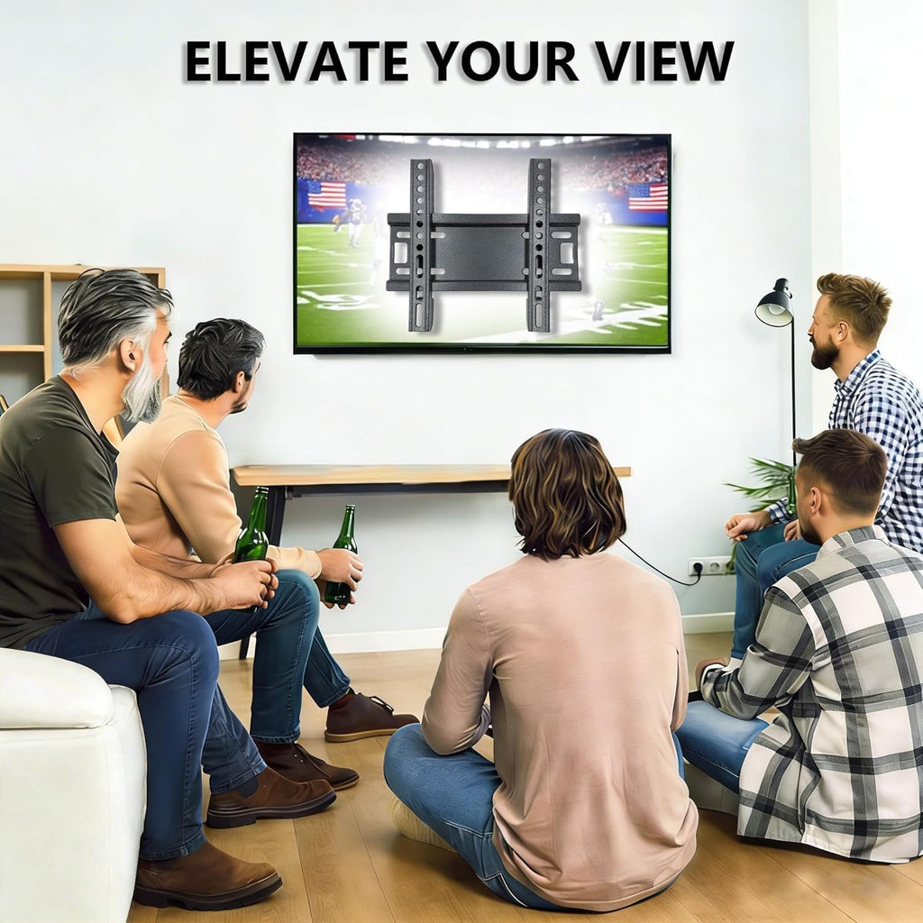 TV Wall Mount Fixed Low Profile for 14-42” LED LCD Flat Screens - Image 6