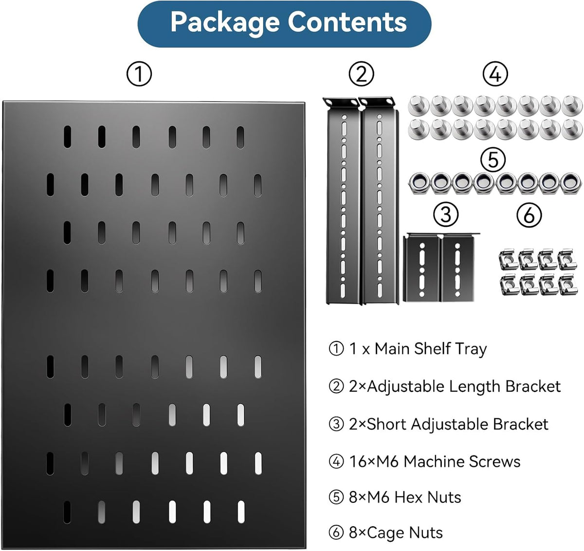 Adjustable 1U Server Rack 700 Millimetres Long,445 Millimetres Wide - Image 3