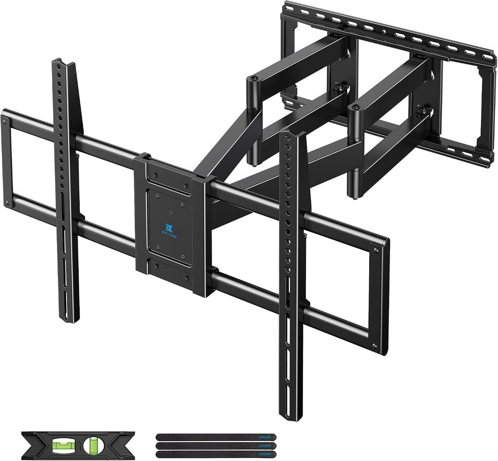 Full Motion TV Wall Mount Bracket for 85 86 90 98 100 120 inch TVs by USX STAR