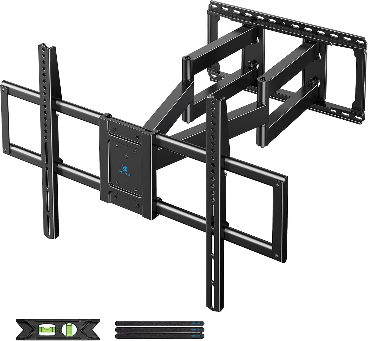 Full Motion TV Wall Mount Bracket for 85 86 90 98 100 120 inch TVs by USX STAR
