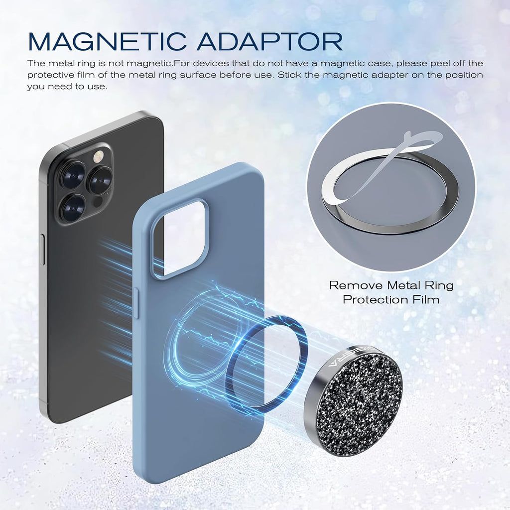 DIGIERA 1TB Magnetic Portable SSD, USB-C 3.2 Gen 2x2 External Solid State Drives Speeds Up to 2000MB/s, Compact & Durable Compatible with iPhone 15/16/17 Series and Other USB-C Devices, Diamond Black - Image 3