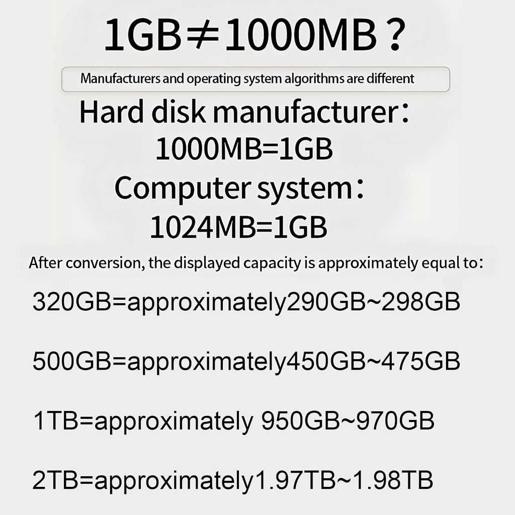 500GB External Hard Drive,Compact Portable Hard,USB 3.0/USB C - Image 8