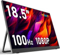 Yodoit Portable Monitor for Laptop 100Hz 18.5" FHD 1080P Screen IPS Display with USB Type C Port and Speakers with Smart Cover Metal Compatible with PC, MacBook, Xbox (Black) by Stayconnectedstayproductive