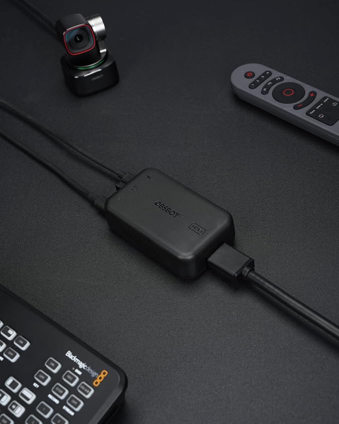 OBSBOT UVC to HDMI Adapter 2.0, for Tiny 2, Tiny 4K/1080P, Meet 4K/1080P, UVC Webcams | for Tiny 2, Tiny 4K/1080P, Meet 4K/1080P, UVC Webcams - Image 4