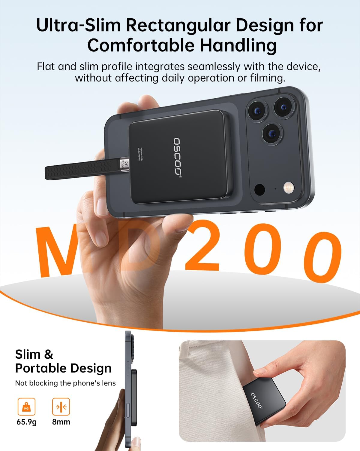 512GB Magnetic Portable SSD, Up to 2000MB/s – External Solid State Drive - Image 3