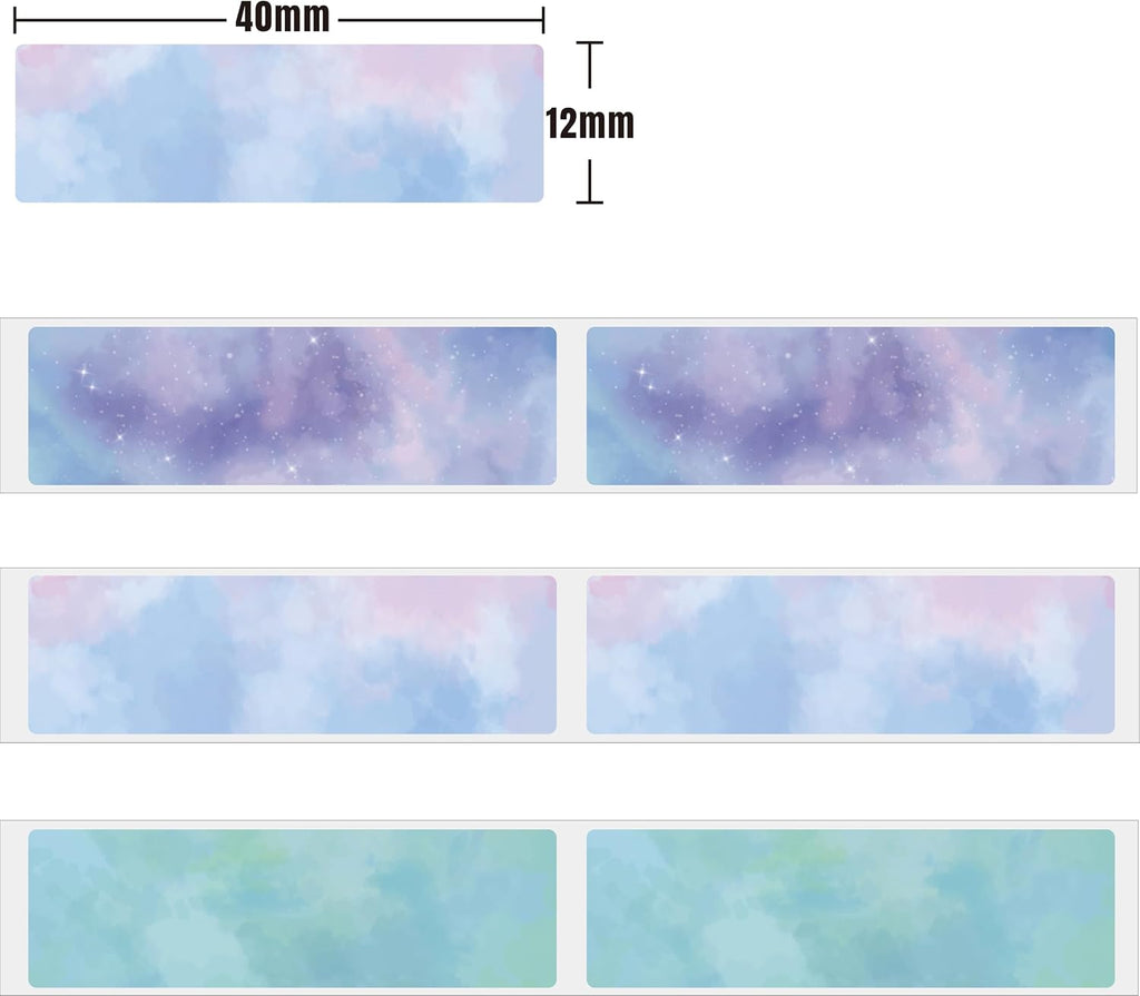 D30 Labels for Phomemo D30 Labels Tape for NADA Print N10 Printer 12mm*40mm - Image 3