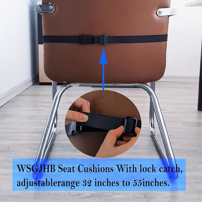 WSGJHB Comfort Seat Cushion Pillow for Office Chair/Car Chair Cushions | Car Booster Seat Cushion, Butt, Tailbone, Back, Coccyx, Short People Adult Booster Chair Cushions Relief Pad - Image 5
