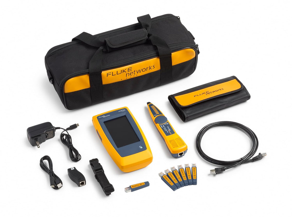 Fluke Networks LIQ-Duo-KIT, LinkIQ-Duo Cable, Wi-Fi, and Network Tester Kit by Fluke Networks