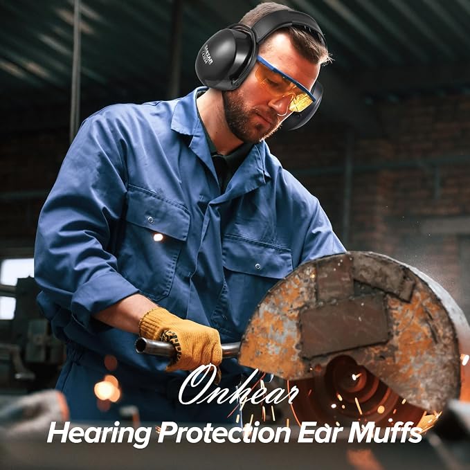 Ear Protection Headphones for Adults Kids, NoiseCancelling Headphones for Autism, Adjustable NoiseCancelling Ear Muffs, Earmuffs Hearing Protection, Effective Noise-Reducing Ear Muffs - Image 6