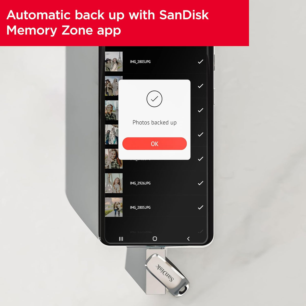 SANDISK 1TB, Ultra Dual Drive Luxe USB-C+USB-A, Up to 400MB/s Read Speeds - Image 6