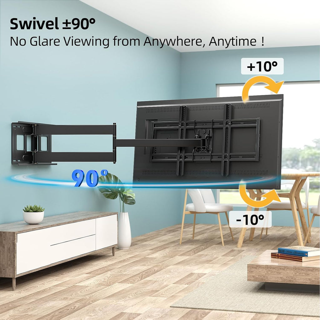 Extra Long Arm Full Motion TV Wall Mount For 42–80” TVs - Image 5