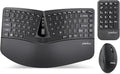 Perixx PERIDUO-606A, 3-in-1 Wireless Compact Ergonomic Keyboard with Vertical Mouse and Numeric Keypad - Adjustable Palm Rest - Tilt Wheel - Membrane Low Profile Keys - US English by PerixxComputerGmbH