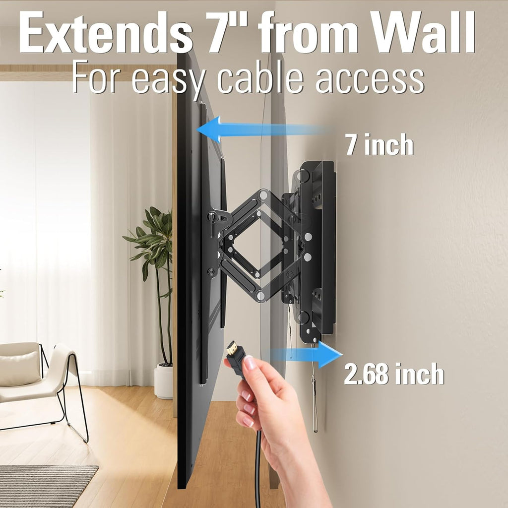 Mounting Dream Advanced Tilt TV Wall Mount for Most 42-90 Inch Flat TV - Image 3