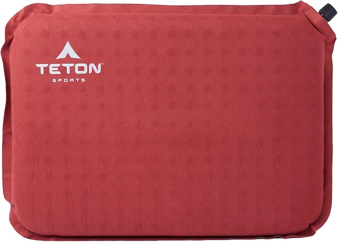 Teton Camping Seat Cushion; Stadium Seat; Office Chair; Car Pad; Inflatable, Redwood by Teton
