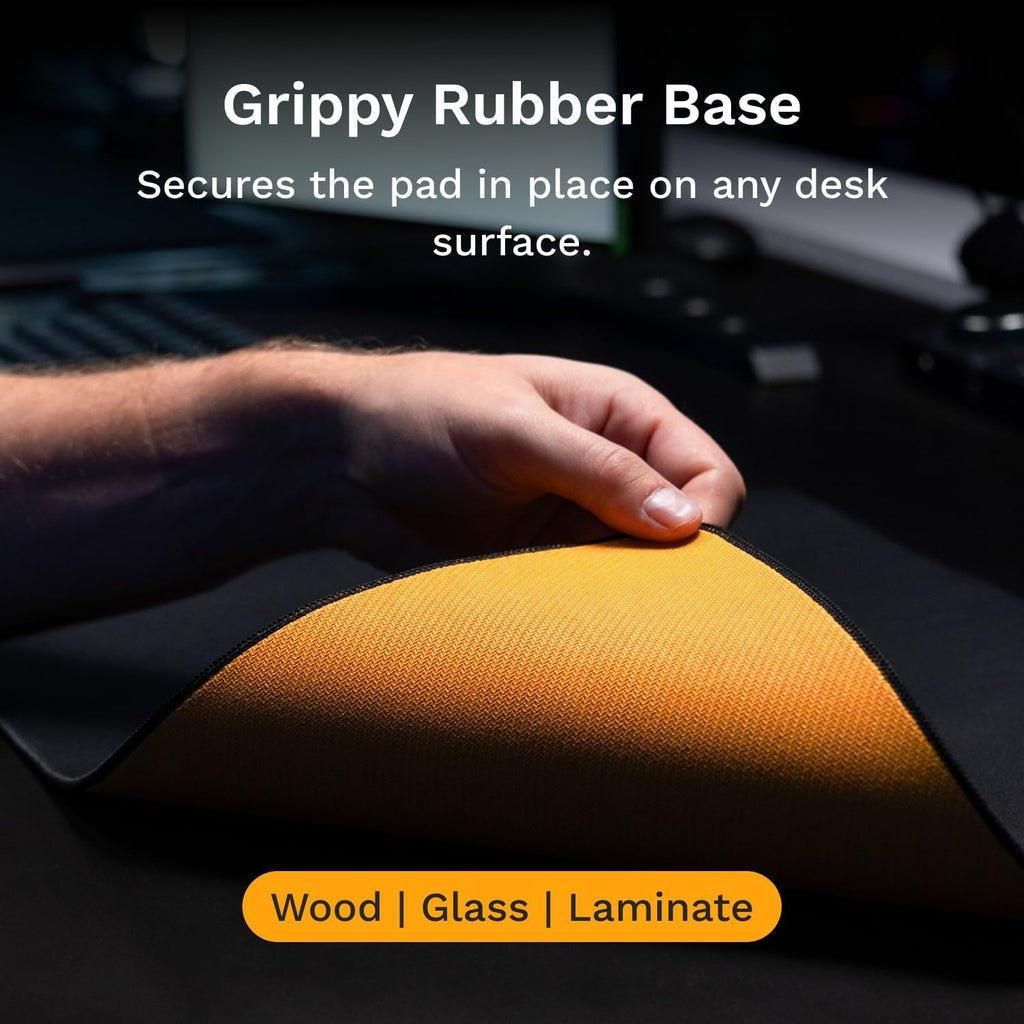 Glorious Gaming Mouse Pad GMP 2-3XL - Spill-Proof Mouse Pad, Optimised for Gaming Sensors, Balanced Surface for Speed & Control, Anti-fray Edges - 48" x 24" x 0.12" - Triple Extra Large Desk Mat - Image 7