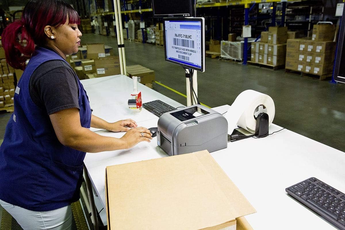 Brother TD-4750TNWB Thermal Transfer Label Printer - Image 5