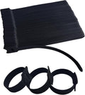 6 Inches 100 PCS Black Reusable Cable Ties,Multi-purpose Adjustable Cord Straps,Cable Organizer,Cord Wrap and Hook Loop Cords Management,Adjustable Cord Ties by Unknown