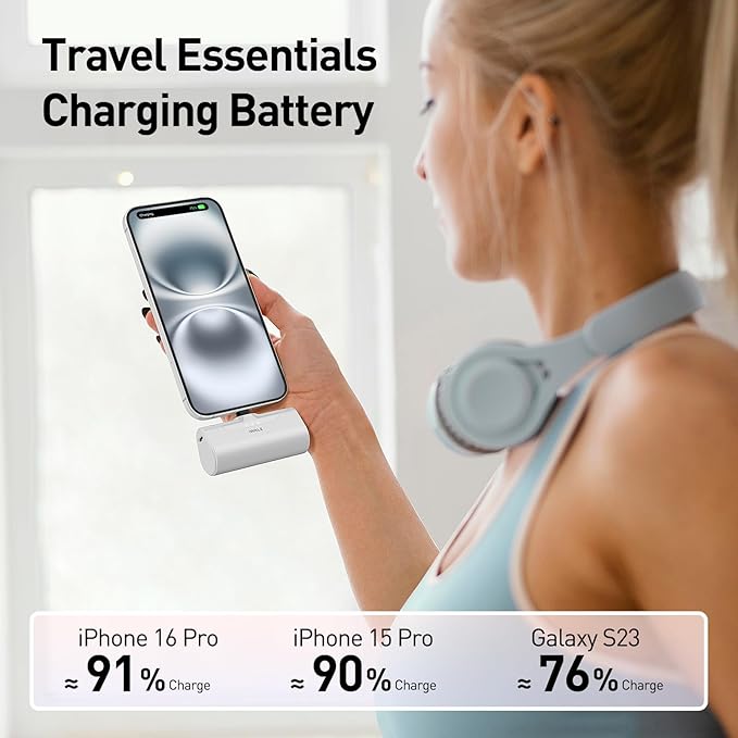 iWALK Portable Charger for iPhone 17/16/15 USB-C Small Power Bank 20W 4,500mAh Fast Charging Battery Pack Compatible with iPhone 15/16/16/17 Plus/17 Pro/17 Pro Max, Samsung Galaxy S25/S24/S23 Android - Image 5