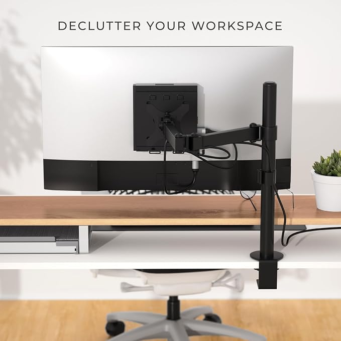 HumanCentric Dual VESA Mount for Dell OptiPlex Micro, Monitor Arm Support | 100x100mm VESA Compatible, Wall Mount & Monitor Arm Support, Power Supply Holder Sold Separately. Part no 101-2110 - Image 5