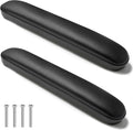 Padded Armrests for Wheelchair, Premium Wheelchair Armrest Pads, 13-7/8" Long Wheelchair Armrest Replacement Accessories, Compatible with All Brands(1 Pair) by Bgxizin