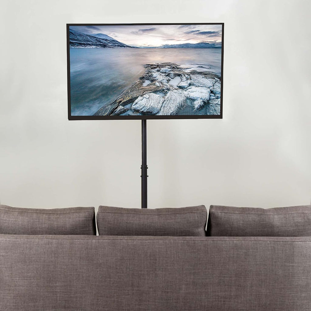 VIVO Height Adjustable TV Floor Stand for 13-50 in Screens - Image 6
