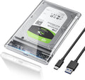 POSUGEAR 2.5'' External Hard Drive Enclosure, 6Gbps USB C 3.1 Gen 2 by POSUGEAR
