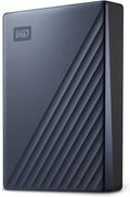 WD 2TB My Passport Ultra, Blue, Portable External Hard Drive, backup software with defense against ransomware, and password protection, USB-C and USB 3.1 - WDBC3C0020BBL-WESN by WD
