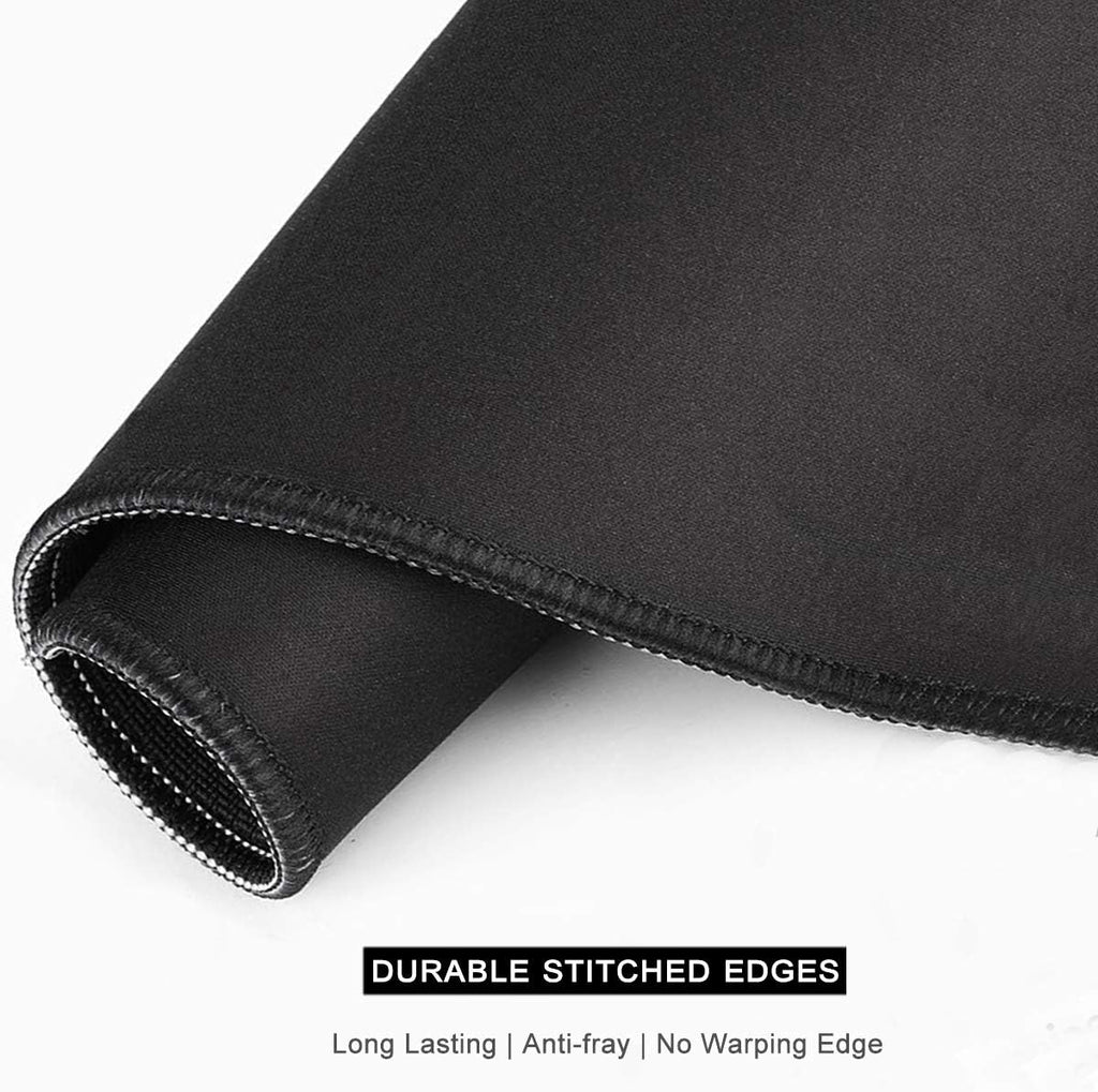 Desk Mat, Ultra Large Mouse Pad, XXL Gaming Mousepad, Pretty Desk Pad, Big Extended Full Size Desktop Desk Matt for Keyboard, Laptop & Computer, 35.5 x 15.7 in, Colorful Flowers - Image 4