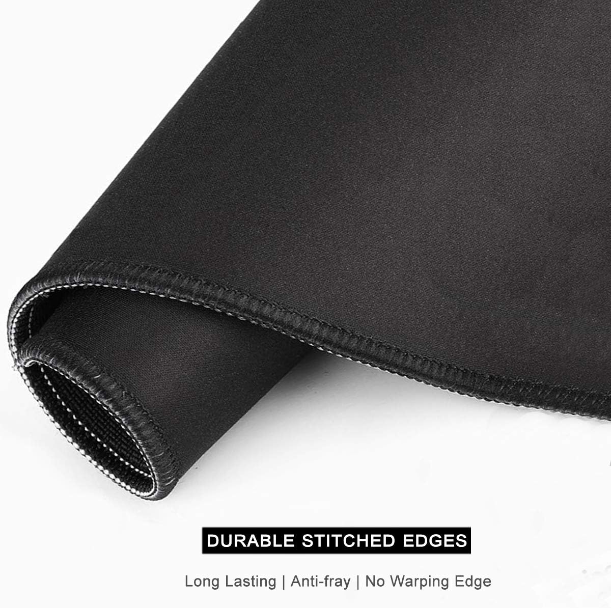 Desk Mat, Ultra Large Mouse Pad, XXL Gaming Mousepad, Pretty Desk Pad, Big Extended Full Size Desktop Desk Matt for Keyboard, Laptop & Computer, 35.5 x 15.7 in, Colorful Flowers - Image 4