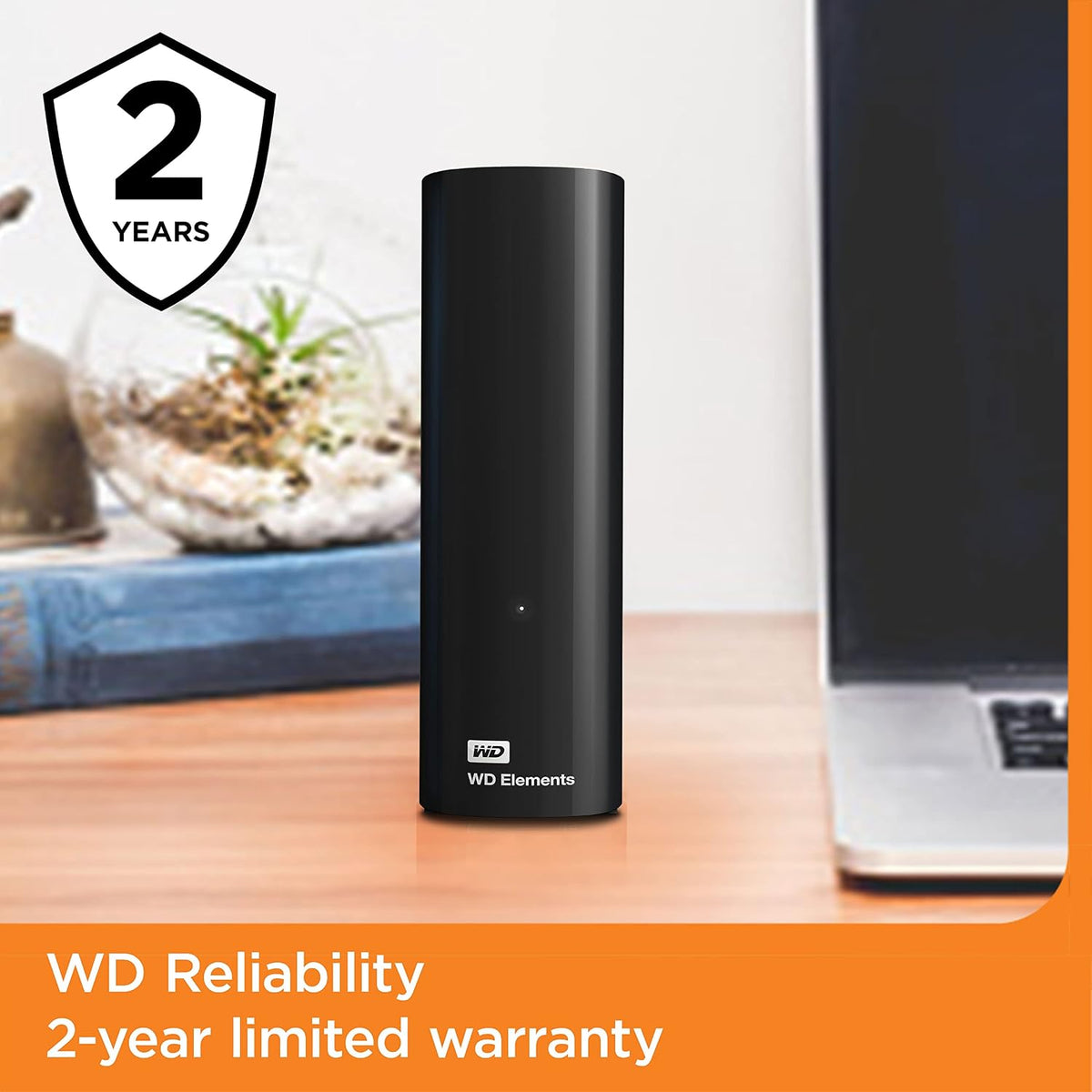Western Digital 12TB Elements Desktop External Hard Drive, USB 3.0 drive for plug-and-play storage - WDBWLG0120HBK-WESN - Image 6