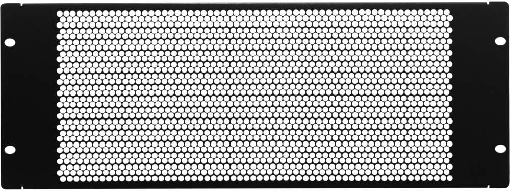 Navepoint 4U Blank Rack Mount Panel Spacer with Venting for 19-Inch Server Network Rack Enclosure Or Cabinet Black by NavePoint