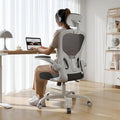 Office Chair|330LBS Capacity Ergonomic Desk Chair | High Back Computer Chair,Long Hours Comfortable,Rolling Swivel,Flip-up Armrests,Home Office by Synorla