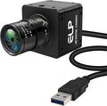 Global Shutter Color USB3.0 Camera,120FPS 200FPS Ultra High Frame Rate Webcam,1920x1200 Max Resolution with 2.8-12mm 4X Manual Zoom Lens,Plug and Play for High Speed Motion Analysis 3D Printer by IFWATERUSBCAMERA