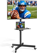 Heavy-Duty Rolling TV Stand for 23-60" TVs, 121 lbs by ECOTINY