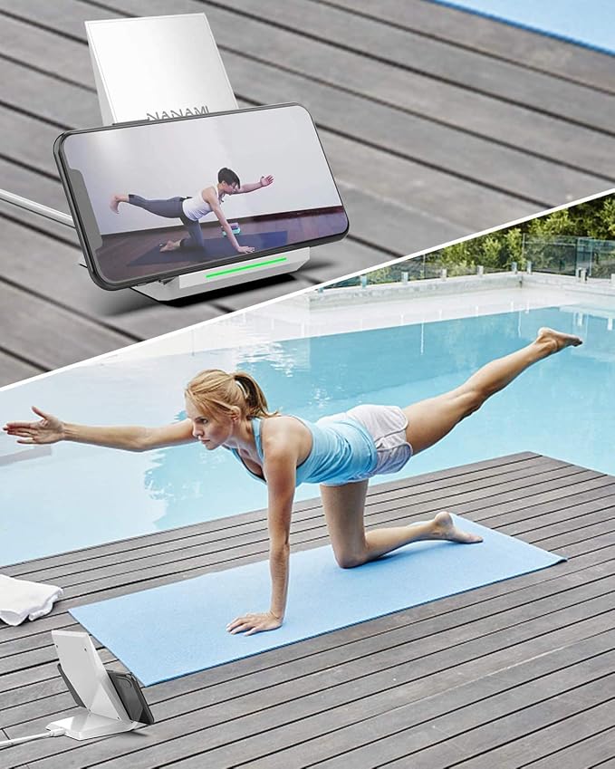 NANAMI Fast Wireless Charger - Charging Stand 7.5W Compatible with iPhone 17/17 Pro/17 Pro Max/16/15/14/13/12, 10W Phone Charger Dock for Samsung Galaxy S26/S26+/S25/S24/S24 Ultra//S23/S22/21 - Image 6