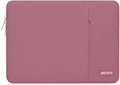 MOSISO Laptop Case 13 inch, Laptop Sleeve Bag with Pocket | Compatible with MacBook Neo A3404 2026/Air/Pro 13 M5/M4/M3/M2/M1 2026-2016, Polyester Vertical Computer Bag, Dusty Rose by MOSISO
