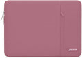MOSISO Laptop Case 16 inch, 15-15.6 inch Laptop Sleeve Bag with Pocket | Compatible with MacBook Pro 16 M5 M4 M3 M2 M1, HP Acer Dell Lenovo ASUS, Polyester Vertical Computer Bag, Dusty Rose by MOSISO