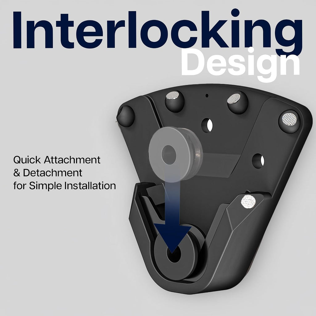 VIVO Black No Stud TV Wall Mount for 32-100 in Screens, MOUNT-NS100 - Image 6