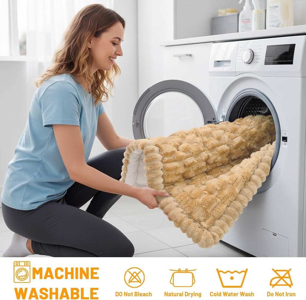 Smiry Couch Covers for Dogs, Non Slip Fuzzy Pet Sofa Protector Washable - Image 8