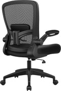 FelixKing Office Chair, Ergonomic Desk Chair Breathable Mesh Chairs with Adjustable High Back Lumbar Support Flip-up Armrests, Executive Rolling Swivel Comfy Task Computer Chairs for Home Office by FelixKing