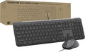 Logitech Signature Slim MK625 for Business Keyboard and Mouse - Graphite | Optical wired mouse, full-size keyboard, plug-and-play, compatible with Windows, Mac, Chrome, PC, laptops, for business by Unknown