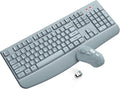 Wireless Keyboard and Mouse Combo, ULSOU 2.4G Full-Sized Ergonomic Computer Keyboard with Wrist Rest and 3 Level DPI Adjustable Wireless Mouse for Windows, Mac OS Desktop/Laptop/PC(Grey) by Unknown