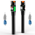 2PCS Visual Fault Locator, VFL Tester Kit - Includes Single Mode 9/125um FC Male to LC Female Adapter and Red Light Pen for Fiber Optic Cable Network Testing by GESD