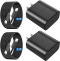 45W USB C Super Fast Charger Type C Charger Fast Charging Android Phone Charger Block with 5FT Type C Charging Cable for Samsung Galaxy S26 Ultra/S26/S26+/S25/S25 Ultra/S25+/S24 Ultra/S23 Ultra/S22 by Vilive